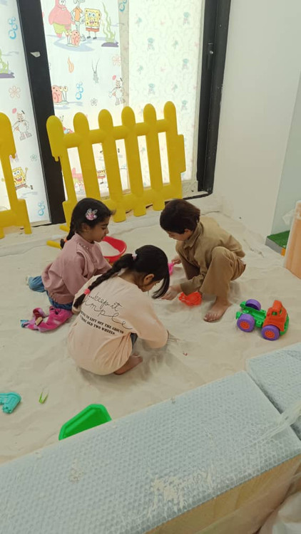 شن بازی خانه بازی