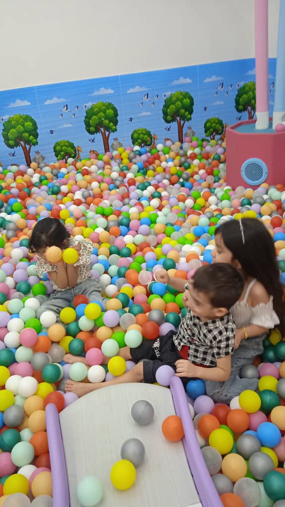 فواره توپ خانه بازی