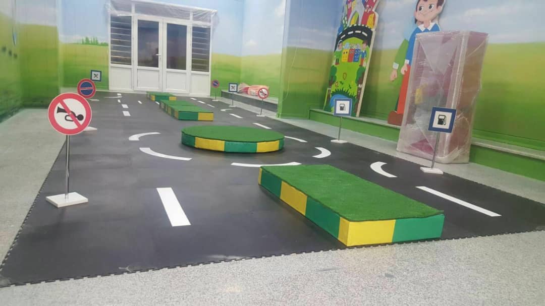 پیست ماشین پایی 3در 4